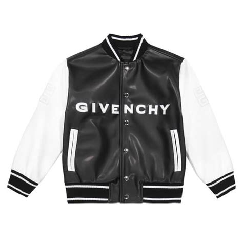 givenchy kids bomber jacket|Givenchy leather bomber jacket.